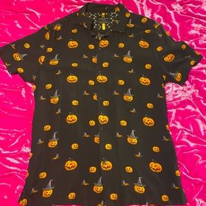 Denim & Flower Ricky Singh Halloween Button Up